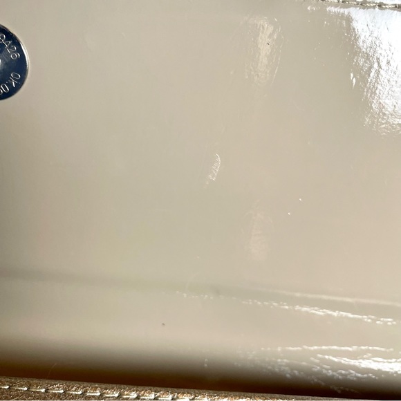 ALDO metallic crossbody/clutch Gold 11" X 4 1/2" - Picture 7 of 7